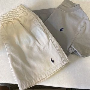 Ralph Lauren 4T shorts 5 shirt